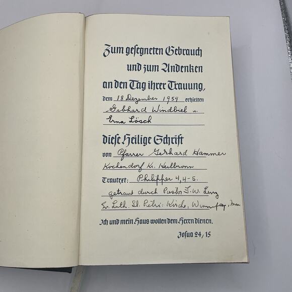 Die Heilige Schrift Bible German Language Bible Martin Luther’s Translation - Picture 2 of 7